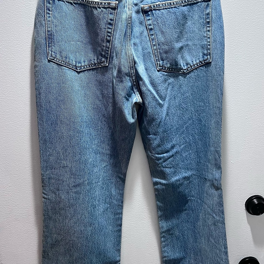 Reformation NWT Jeans Georgia retro high-rise flare Blue Jeans Women's size 29 - Picture 9 of 16